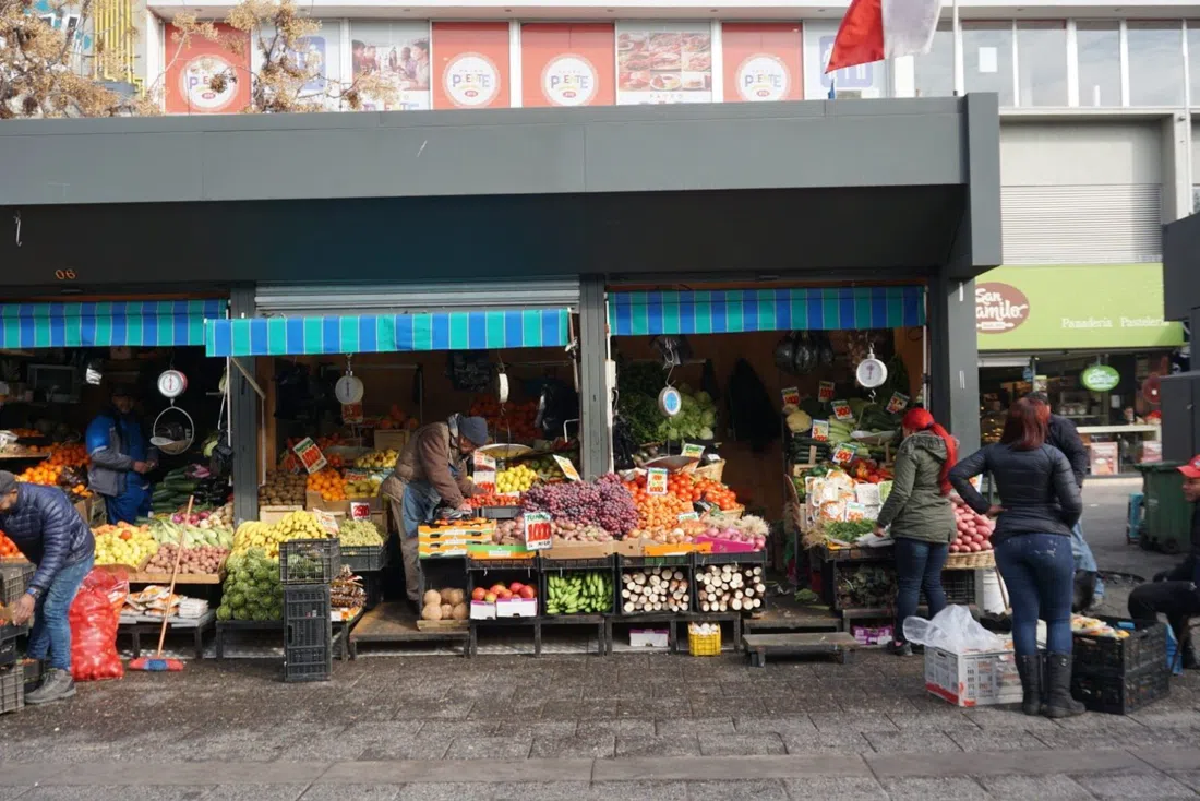 메르카도 센트럴 데 산티아고, 산티아고
