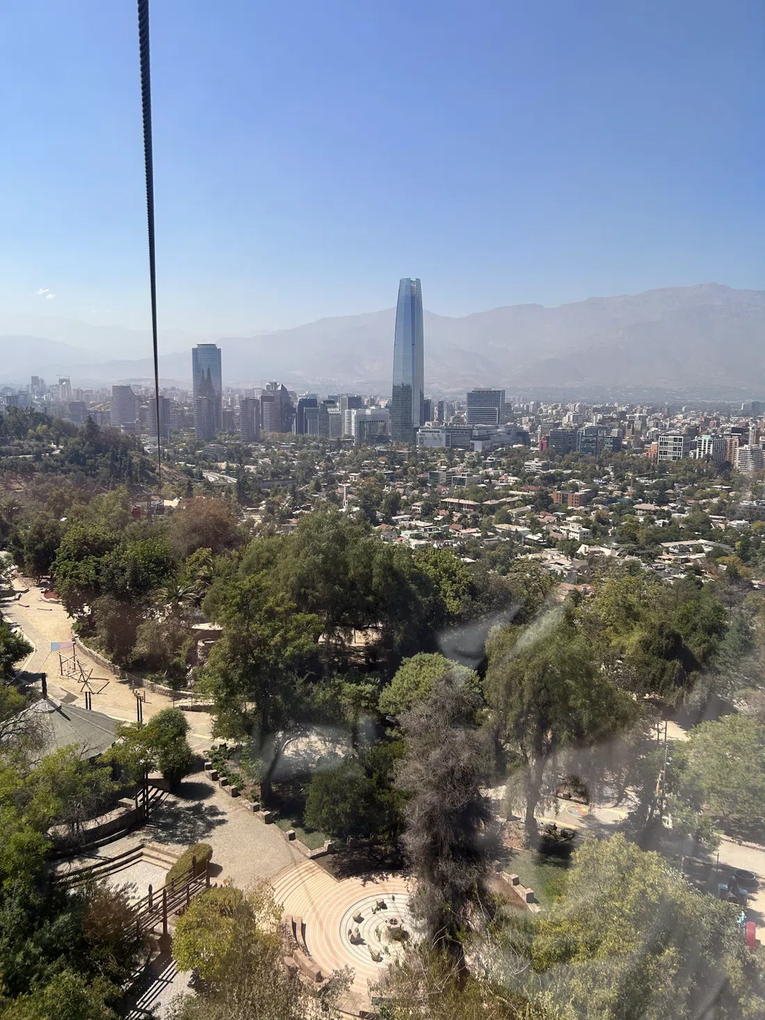 Cerro San Cristóbal Funicular, Santiago