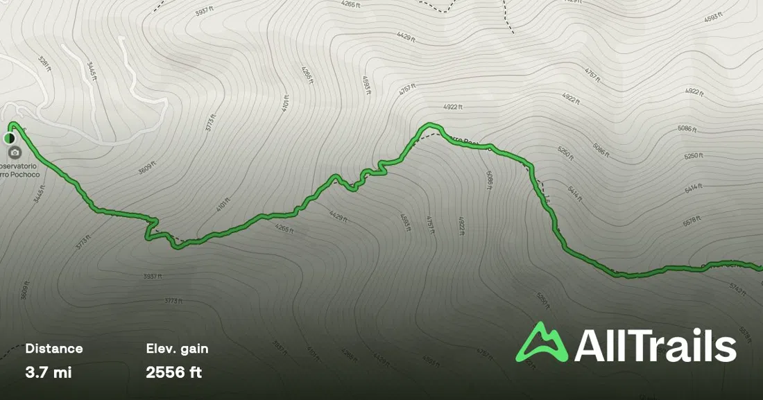 Cerro Pochoco, Santiago
