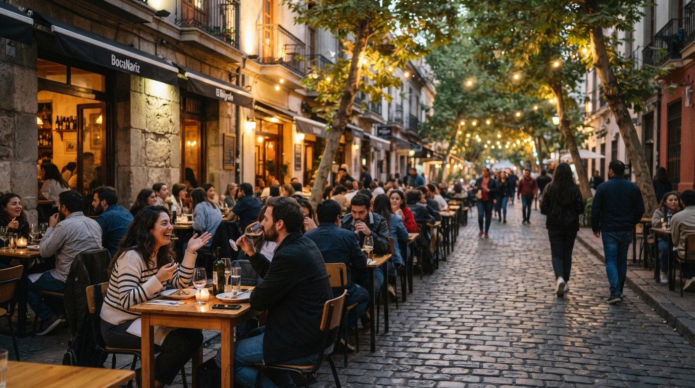 Barrio Lastarria, Santiago: terraces, museums and wine on foot