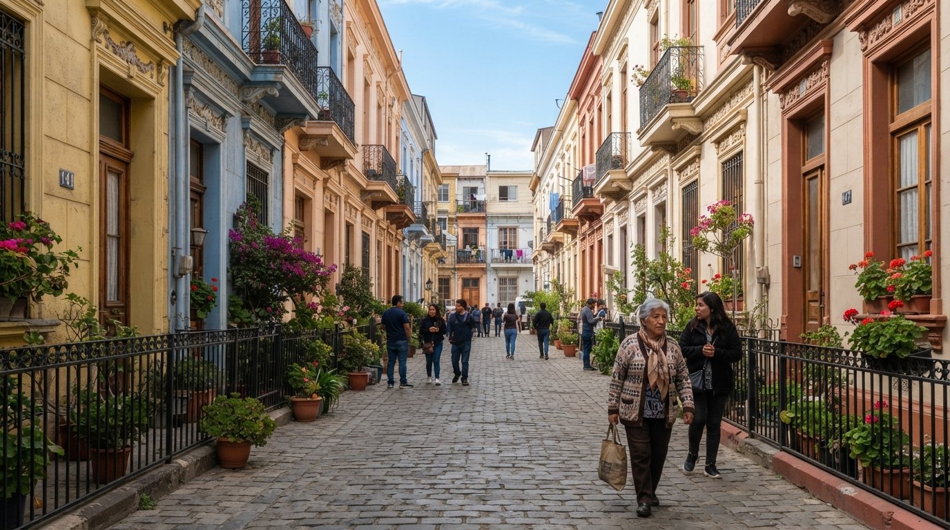 Barrio Yungay, Santiago: murals, cités and the city’s oldest grid